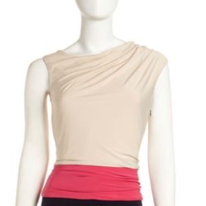 Suzi Chin for Maggy Boutique Asymmetric Neck Dress